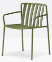 Кресло металлическое PEDRALI Coney сталь зеленый Фото 1