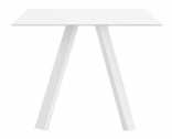 Стол обеденный PEDRALI Arki-Table Outdoor сталь, компакт-ламинат HPL белый Фото 1