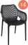 Комплект пластиковых кресел Air XL Set 4