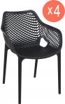Комплект пластиковых кресел Air XL Set 4