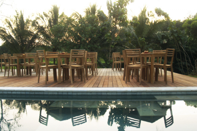 Стол деревянный обеденный Giardino Di Legno Dehors  тик Фото 11