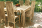 Стол деревянный обеденный Giardino Di Legno Ratio тик Фото 5