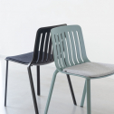 Стул металлический Magis Plato алюминий черный Фото 19
