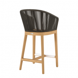 Кресло полубарное деревянное плетеное-thumbs-Фото4