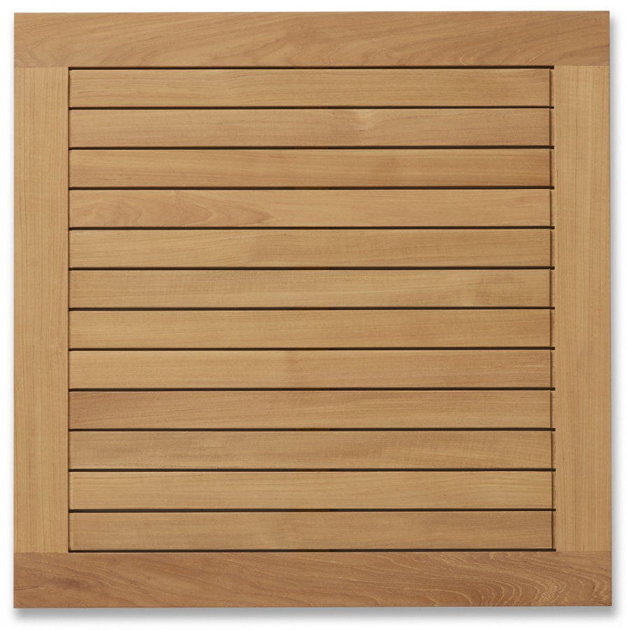 Столешница деревянная квадратная Natural Teak