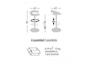 Стул пластиковый барный-thumbs-Фото3