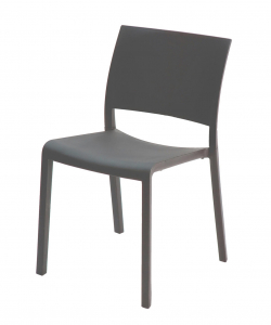 Стул пластиковый Resol Fiona chair  стеклопластик темно-серый Фото 1