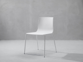 Стул пластиковый Scab Design Alice сталь, технополимер лен Фото 5
