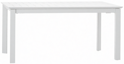 Стол металлический раздвижной Grattoni Panarea алюминий белый Фото 1