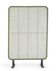 Ширма декоративная Garden Relax Babilo алюминий, роуп антрацит, зеленый Фото 3