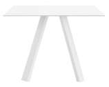 Стол обеденный PEDRALI Arki-Table Outdoor сталь, компакт-ламинат HPL белый Фото 1