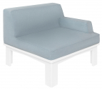 Модуль левый пластиковый с подушками Ledge Lounger Mainstay полиэтилен, ткань Фото 4