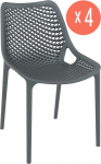 Комплект пластиковых стульев Air Set 4