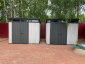 Сарай из ДПК Keter Artisan 7x9 древесно-пластиковый композит серый Фото 14