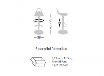 Стул пластиковый барный-thumbs-Фото3
