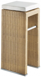 Табурет барный плетеный с подушкой-thumbs-Фото1