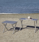 Столик металлический складной кофейный Magnani Small Table алюминий серебристый Фото 5