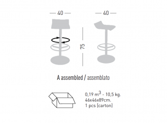 Стул пластиковый барный-thumbs-Фото3