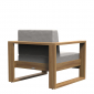 Кресло деревянное с подушками JANUS et Cie Matisse Teak тик, акрил натуральный Фото 4