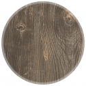 Столешница круглая Genart Werzalit Bistroart металл, верзалит золотой, состаренная сосна Фото 1