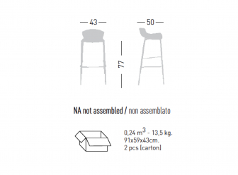 Стул барный с обивкой-thumbs-Фото3