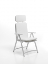 Кресло пластиковое складное Nardi Acquamarina стеклопластик белый Фото 17