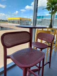 Стул пластиковый барный Nuta Stool 78