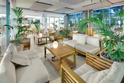 Модуль угловой с подушкой Giardino Di Legno Saint Tropez тик, акрил Фото 13