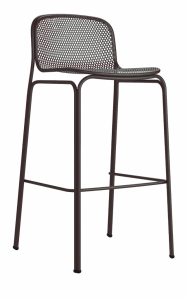 Стул барный металлический Colos Villa 3A нержавеющая сталь Фото 11