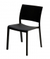 Стул пластиковый Resol Fiona chair  стеклопластик черный Фото 1