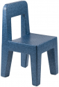 Стул детский пластиковый Magis Seggiolina Pop полипропилен синий Фото 1