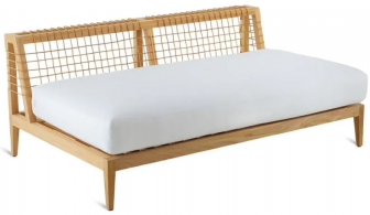 Модуль центральный плетеный с подушкой-thumbs-Фото1