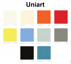 Столешница прямоугольная Genart Werzalit Uniart верзалит темно-серый Фото 4