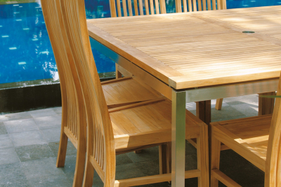 Стул деревянный Giardino Di Legno Ratio тик Фото 7