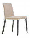 Стул деревянный мягкий PEDRALI Dress дуб, ткань венге, бежевый Фото 1