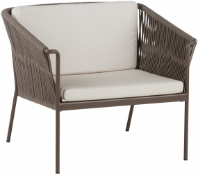 Лаунж-кресло плетеное с подушками-thumbs-Фото1