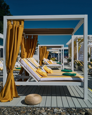 Пляж отеля Pullman Sochi Centre, г. Сочи