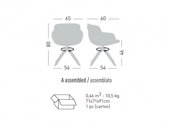 Кресло офисное с обивкой-thumbs-Фото3