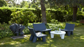 Столик пластиковый журнальный Low Lita Table Standard
