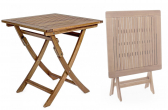 Стол деревянный обеденный Garden Relax Noemi акация натуральный Фото 1