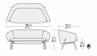 Диван мягкий двухместный-thumbs-Фото3