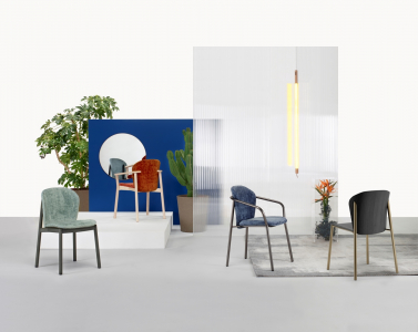 Стул деревянный Scab Design Finn Metal Wood сталь, ясень терракотовый, черный ясень Фото 9