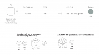 Столешница квадратная со скругленными углами-thumbs-Фото3