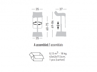 Стул пластиковый барный-thumbs-Фото3