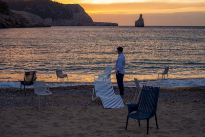 Лежак пластиковый Vondom Ibiza Basic полипропилен, стекловолокно белый Фото 20