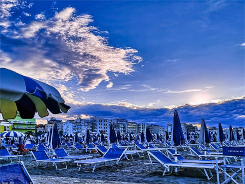 Пляж I Delfini Beach Village, Каттолика, Италия