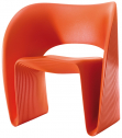 Кресло пластиковое Magis Raviolo полиэтилен оранжевый Фото 1