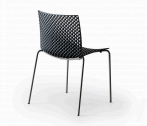 Стул пластиковый Gaber Fuller металл, технополимер черный Фото 5