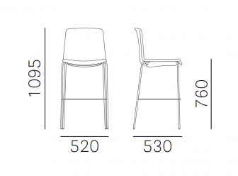 Стул с обивкой барный-thumbs-Фото3