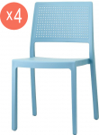 Комплект пластиковых стульев Emi Set 4